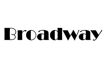 шрифт Broadway